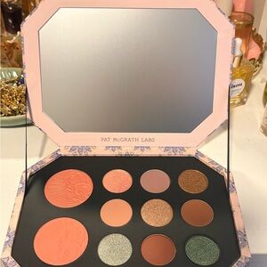 Pat McGrath Eyeshadow Palette - Coral, Gold, and Green